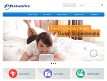 Tablet Screenshot of 3dnetworks.com